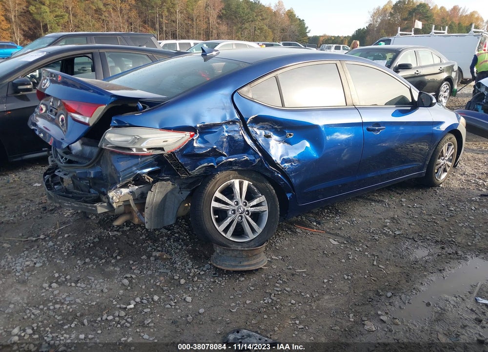 2017 HYUNDAI ELANTRA SE VIN: 5NPD84LF8HH153306