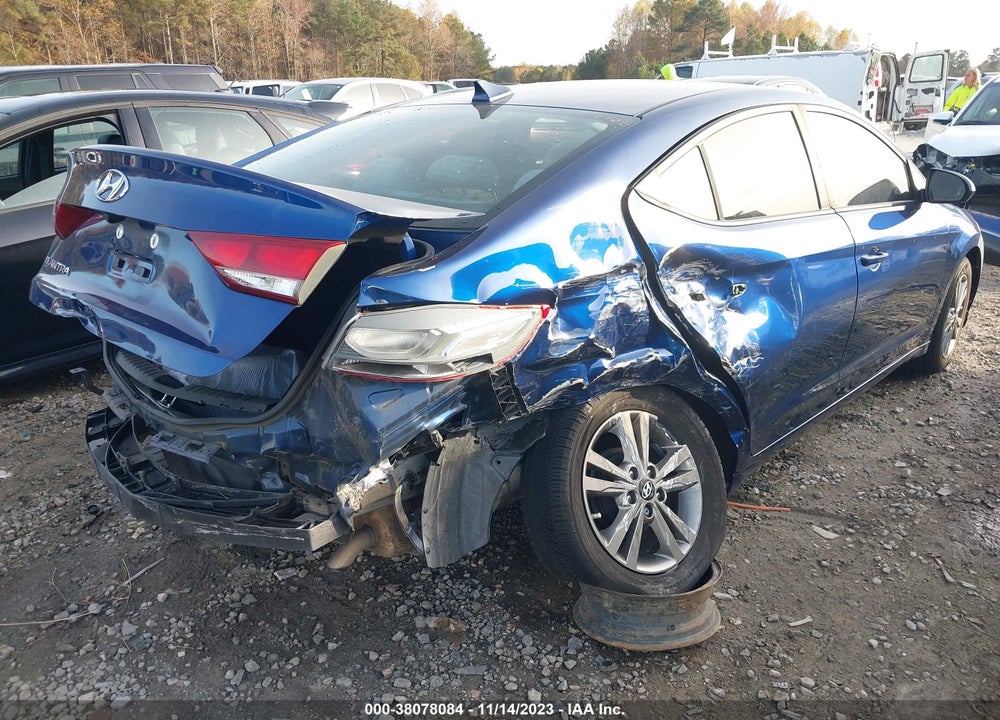 2017 HYUNDAI ELANTRA SE VIN: 5NPD84LF8HH153306