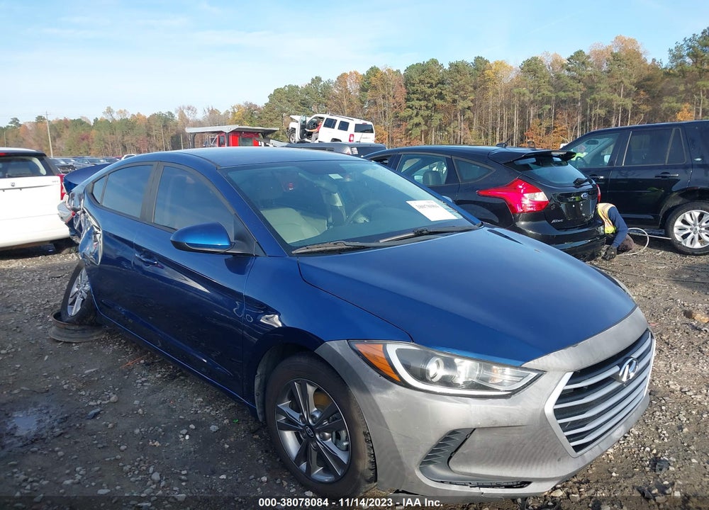 2017 HYUNDAI ELANTRA SE VIN: 5NPD84LF8HH153306