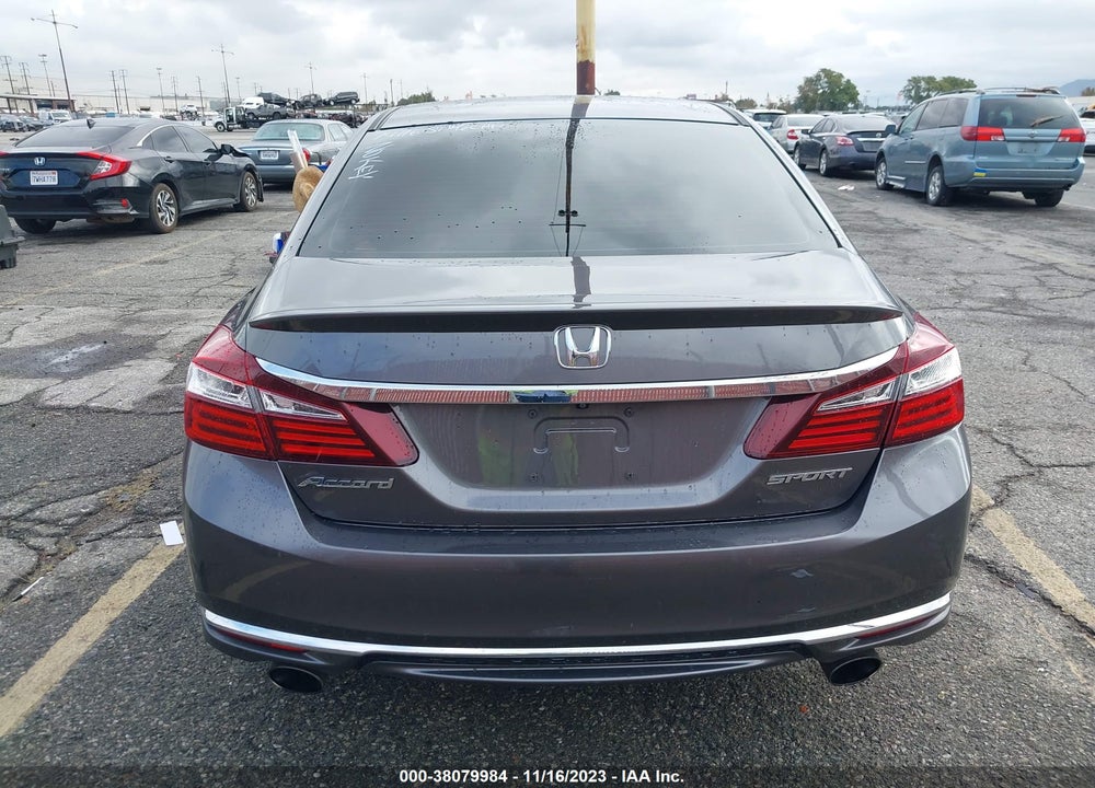 2016 HONDA ACCORD SPORT VIN: 1HGCR2F57GA189947