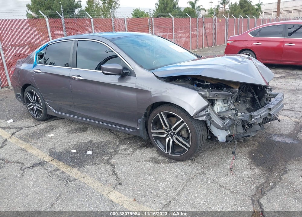 2016 HONDA ACCORD SPORT VIN: 1HGCR2F57GA189947