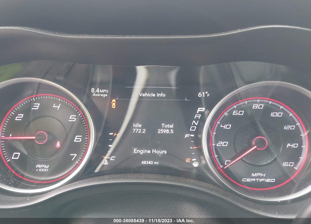 2017 DODGE CHARGER VIN: 2C3CDXKT4HH621223