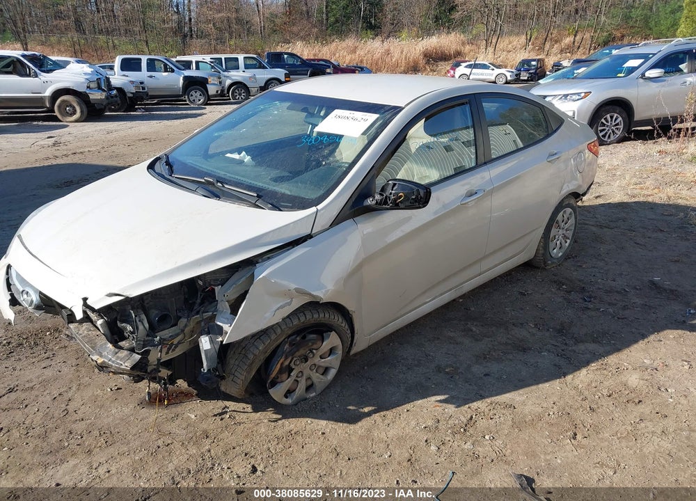 2016 HYUNDAI ACCENT VIN: KMHCT4AE7GU946553