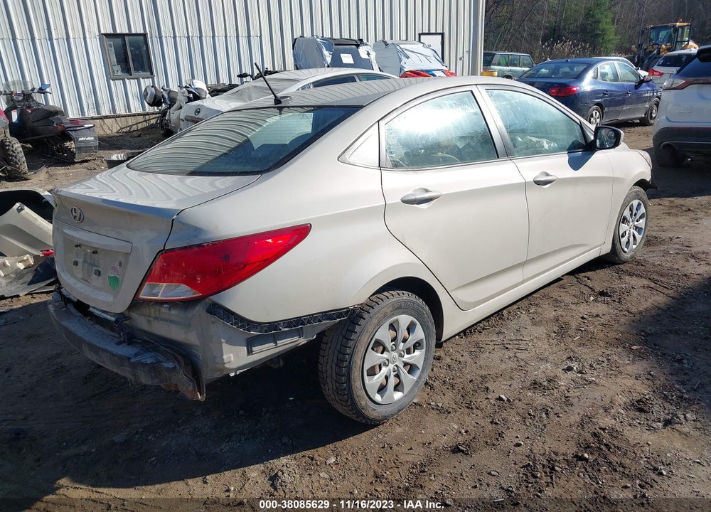 2016 HYUNDAI ACCENT VIN: KMHCT4AE7GU946553
