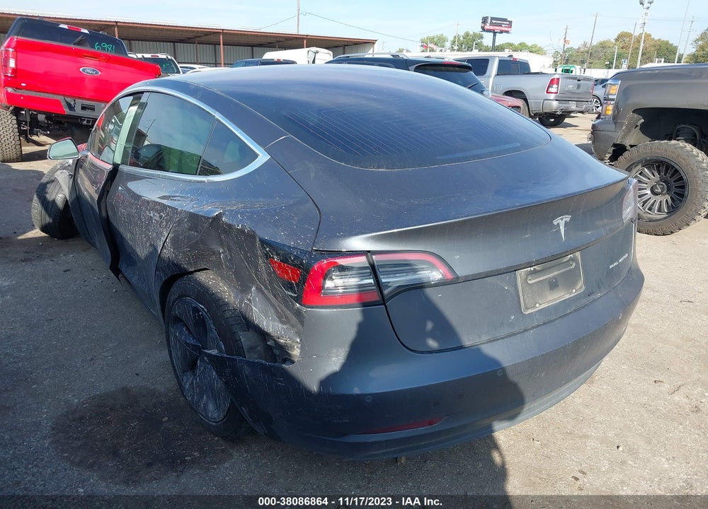 2019 TESLA MODEL 3 PERFORMANCE/LONG RANGE VIN: 5YJ3E1EB5KF209768