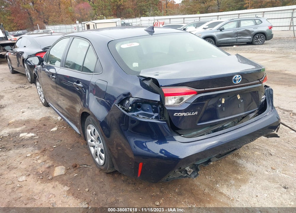 2023 TOYOTA COROLLA HYBRID LE VIN: JTDBCMFE3PJ003022