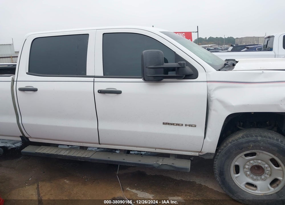 2018 CHEVROLET SILVERADO 2500HD WT VIN: 1GC1CUEG0JF229110