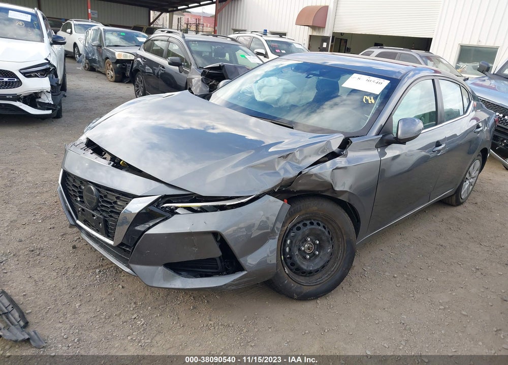2022 NISSAN SENTRA S XTRONIC CVT VIN: 3N1AB8BV0NY307495