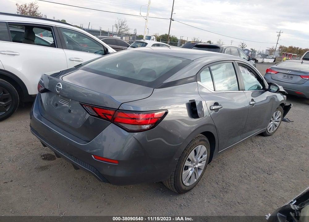 2022 NISSAN SENTRA S XTRONIC CVT VIN: 3N1AB8BV0NY307495