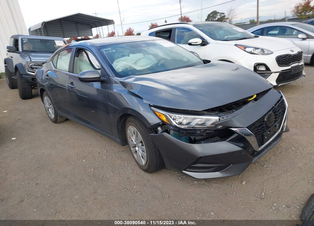 2022 NISSAN SENTRA S XTRONIC CVT VIN: 3N1AB8BV0NY307495