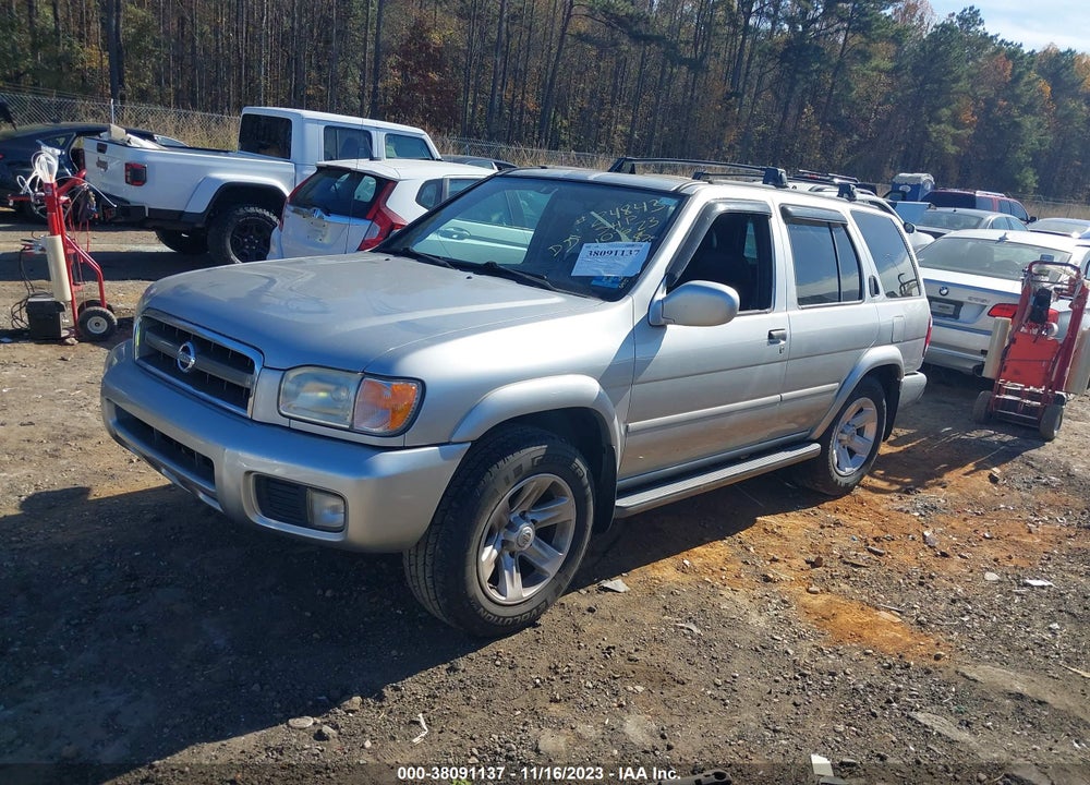 2002 NISSAN PATHFINDER LE VIN: JN8DR09Y92W740585