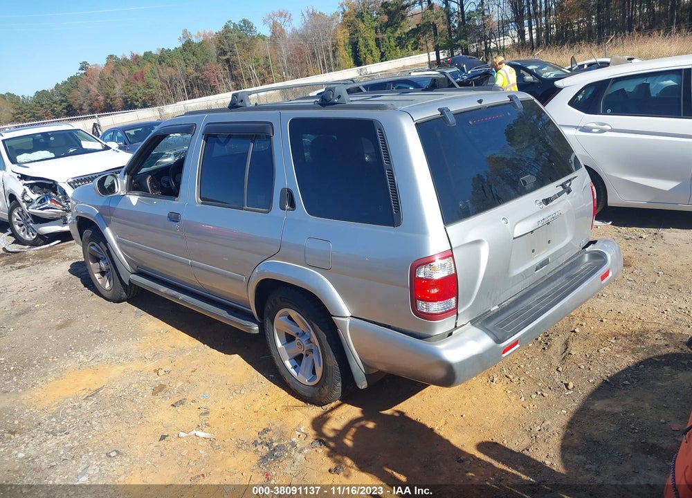 2002 NISSAN PATHFINDER LE VIN: JN8DR09Y92W740585