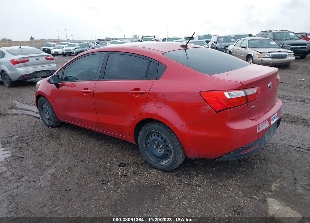 2013 KIA RIO LX VIN: KNADM4A38D6228494