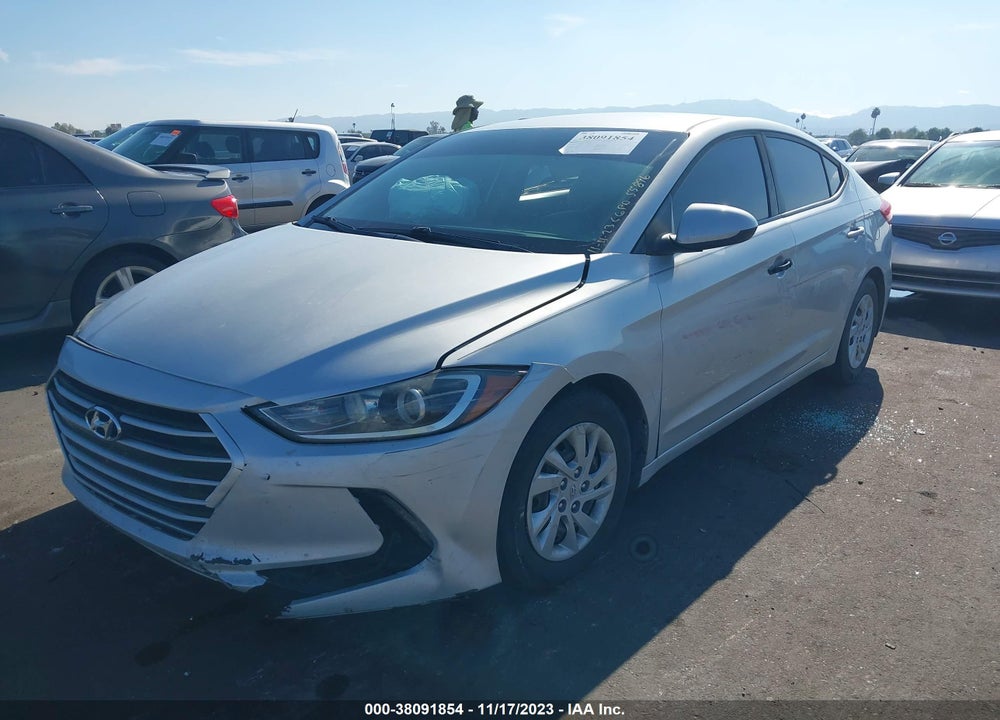 2017 HYUNDAI ELANTRA SE VIN: 5NPD74LF6HH155896