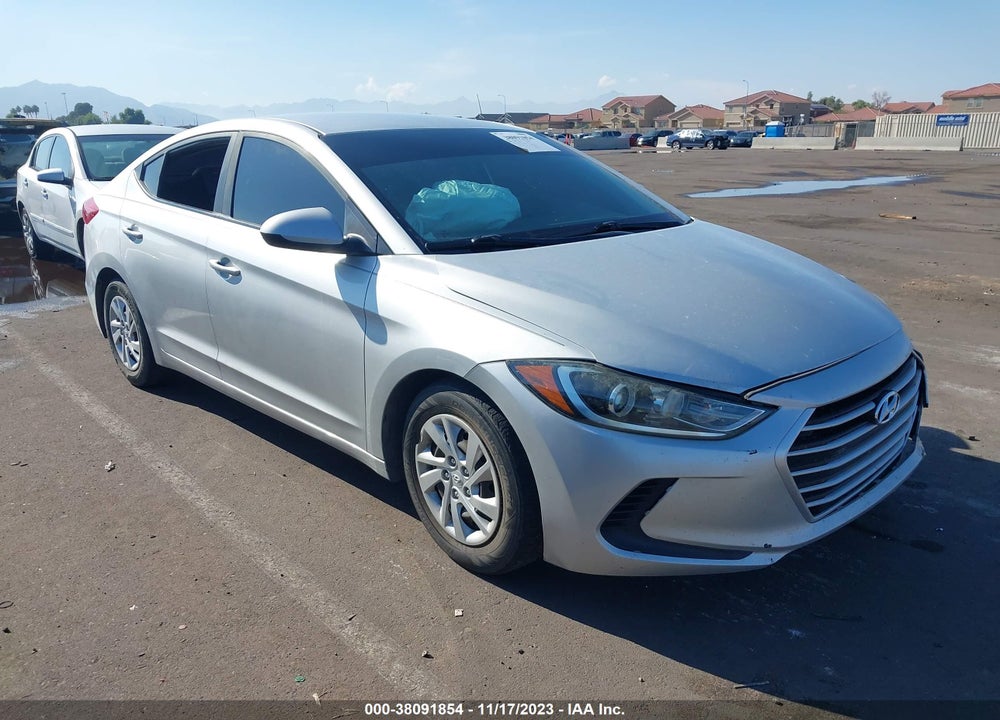 2017 HYUNDAI ELANTRA SE VIN: 5NPD74LF6HH155896