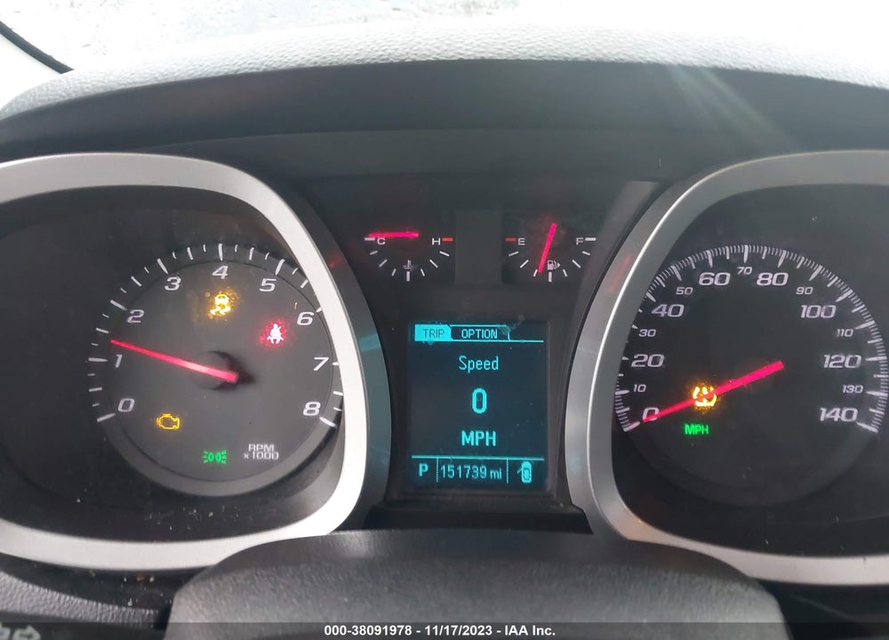 2013 CHEVROLET EQUINOX LS VIN: 2GNALBEK8D6227815