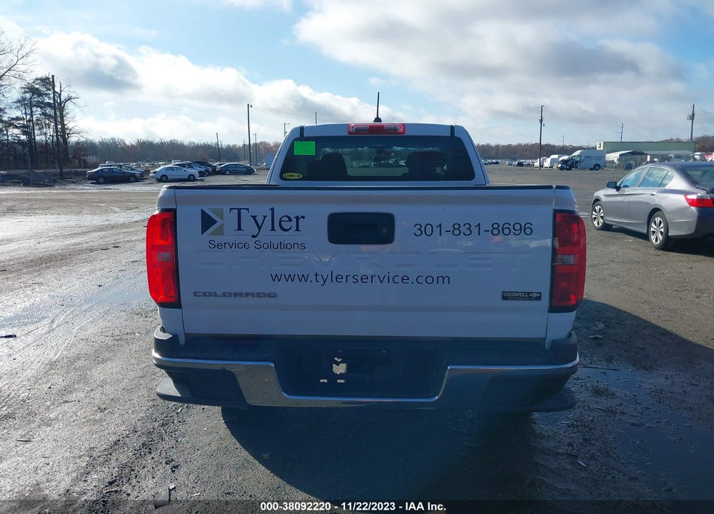 2022 CHEVROLET COLORADO 2WD LONG BOX WT VIN: 1GCHSBEA2N1298126
