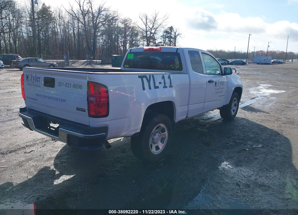2022 CHEVROLET COLORADO 2WD LONG BOX WT VIN: 1GCHSBEA2N1298126