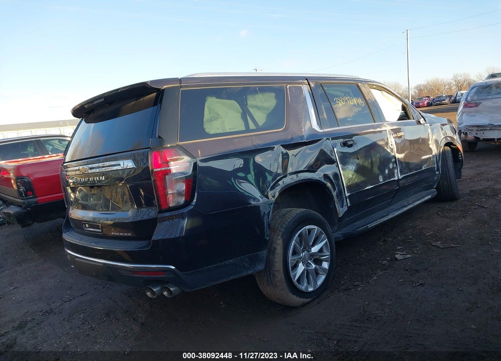2022 CHEVROLET SUBURBAN 4WD PREMIER VIN: 1GNSKFKD2NR240327