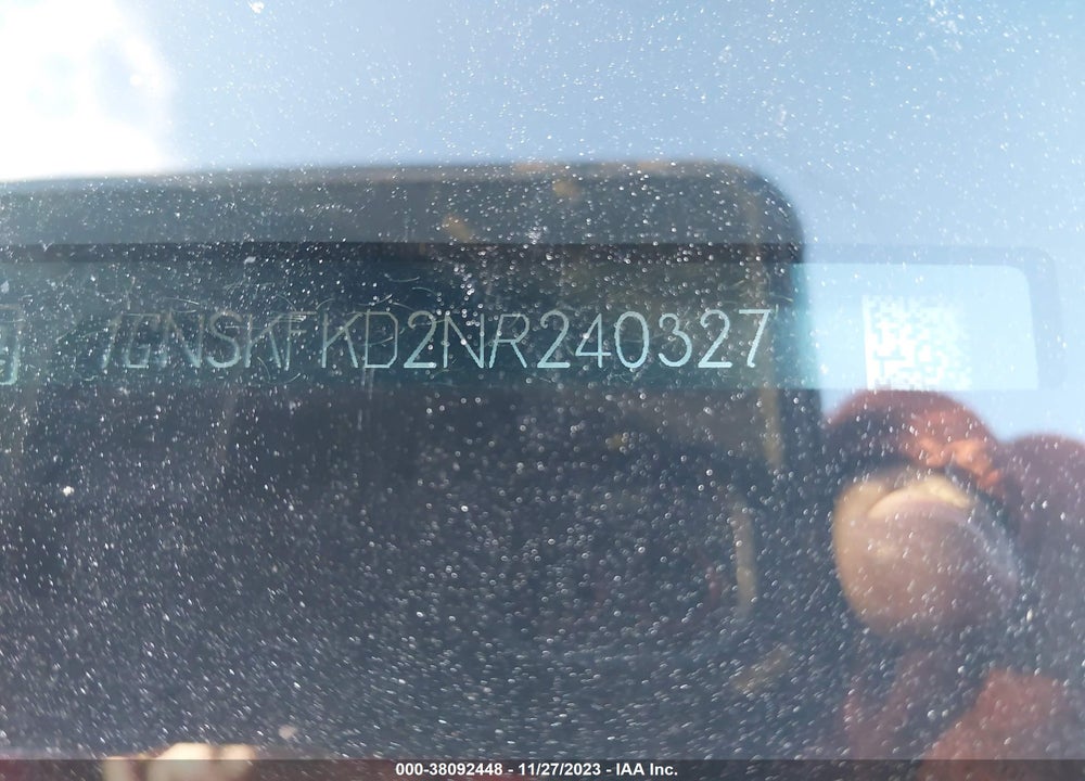 2022 CHEVROLET SUBURBAN 4WD PREMIER VIN: 1GNSKFKD2NR240327