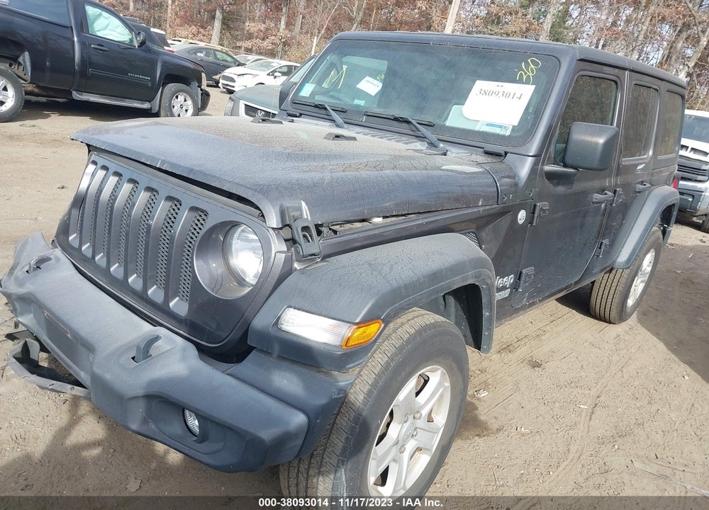 2020 JEEP WRANGLER UNLIMITED SPORT S 4X4 VIN: 1C4HJXDG7LW110156
