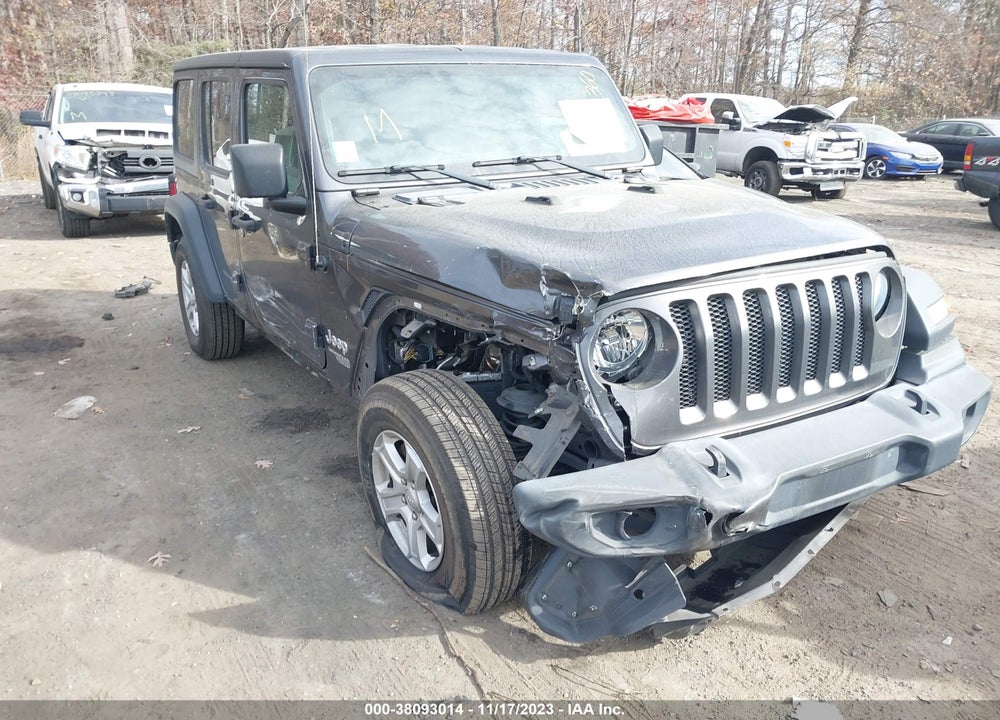 2020 JEEP WRANGLER UNLIMITED SPORT S 4X4 VIN: 1C4HJXDG7LW110156
