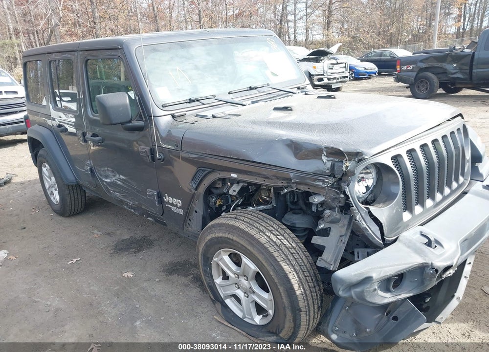 2020 JEEP WRANGLER UNLIMITED SPORT S 4X4 VIN: 1C4HJXDG7LW110156