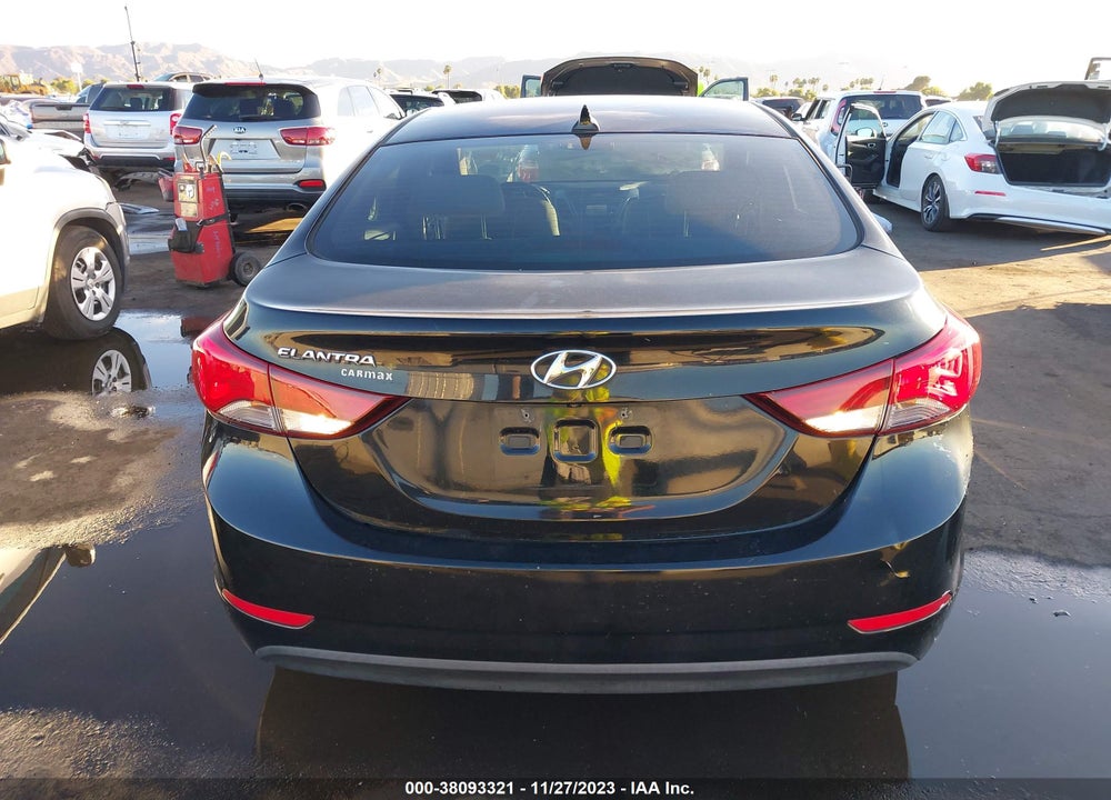 2014 HYUNDAI ELANTRA VIN: KMHDH4AE6EU078659