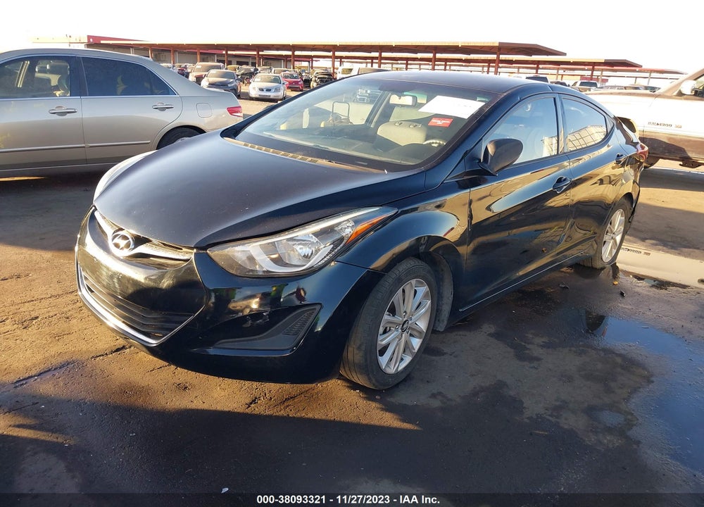 2014 HYUNDAI ELANTRA VIN: KMHDH4AE6EU078659