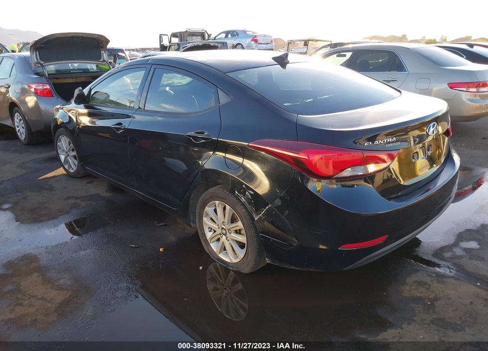 2014 HYUNDAI ELANTRA VIN: KMHDH4AE6EU078659