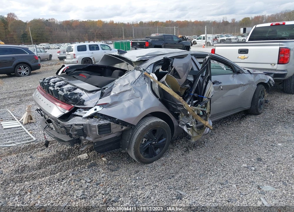 2023 HYUNDAI ELANTRA SEL VIN: KMHLM4AG2PU547709