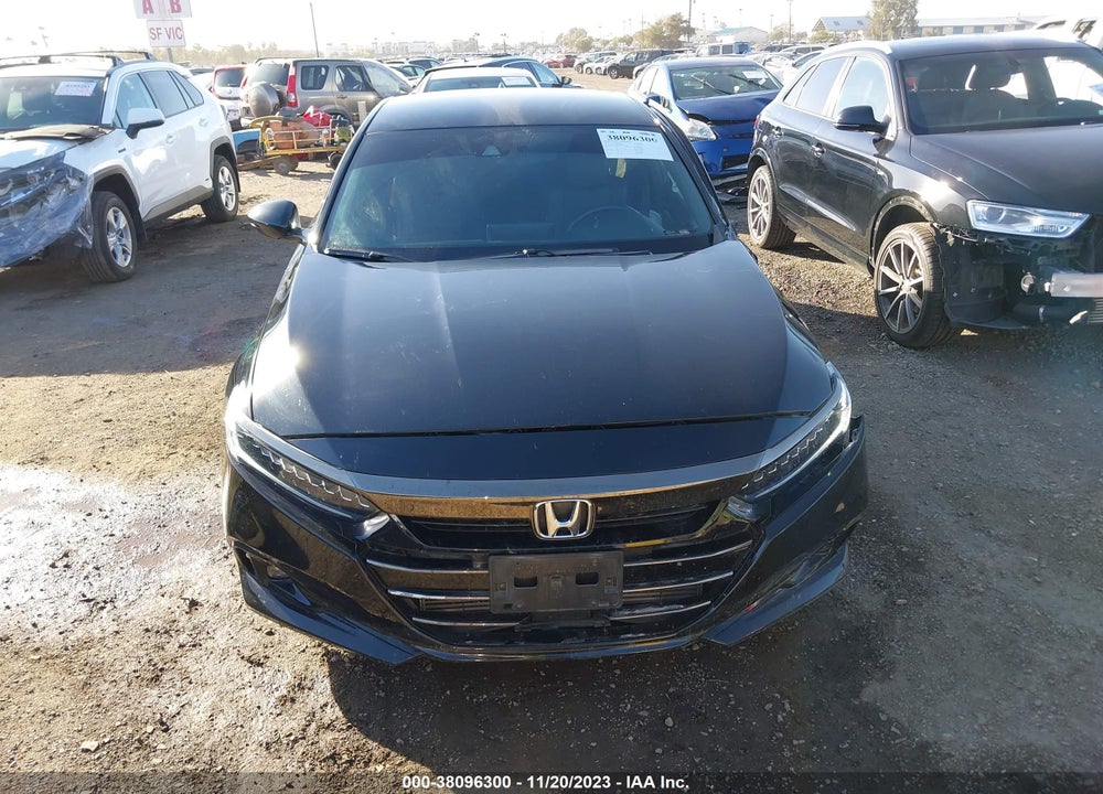 2022 HONDA ACCORD SPORT VIN: 1HGCV1F39NA086675