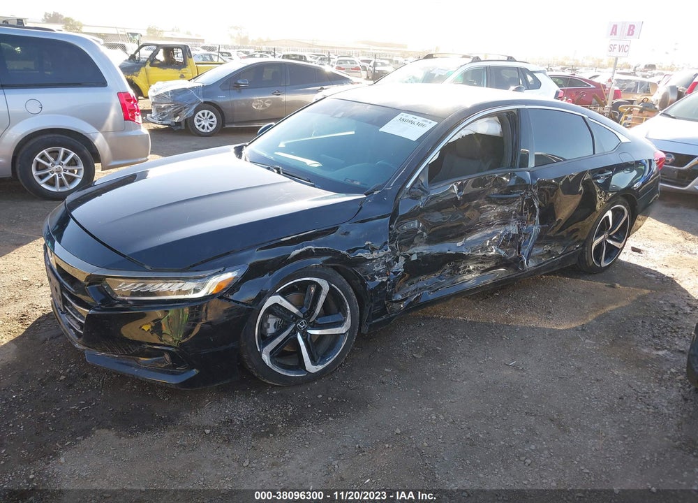 2022 HONDA ACCORD SPORT VIN: 1HGCV1F39NA086675