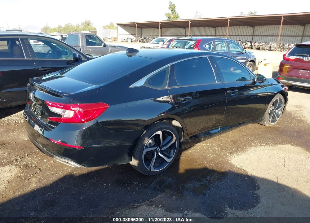 2022 HONDA ACCORD SPORT VIN: 1HGCV1F39NA086675