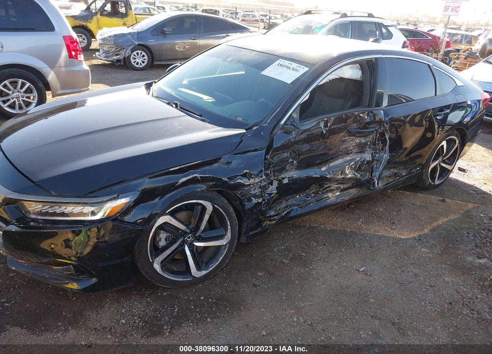 2022 HONDA ACCORD SPORT VIN: 1HGCV1F39NA086675