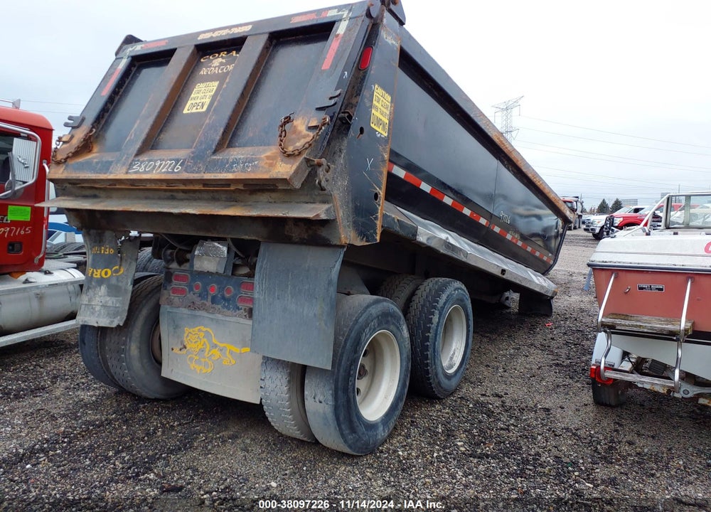 2016 TRAILER CORAS DUMP VIN: 4C9C5D322GS071856
