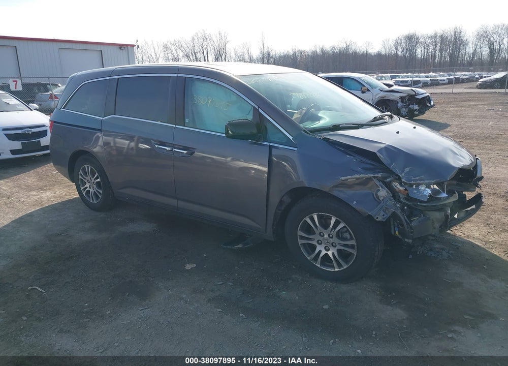 2013 HONDA ODYSSEY EX-L VIN: 5FNRL5H63DB049558