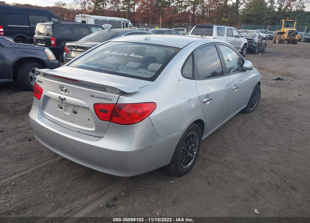 2008 HYUNDAI ELANTRA GLS/SE VIN: KMHDU46D78U529968