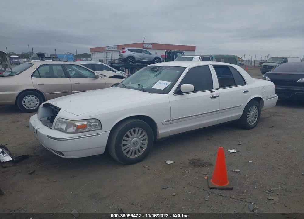2008 MERCURY GRAND MARQUIS LS VIN: 2MEFM75V18X619956