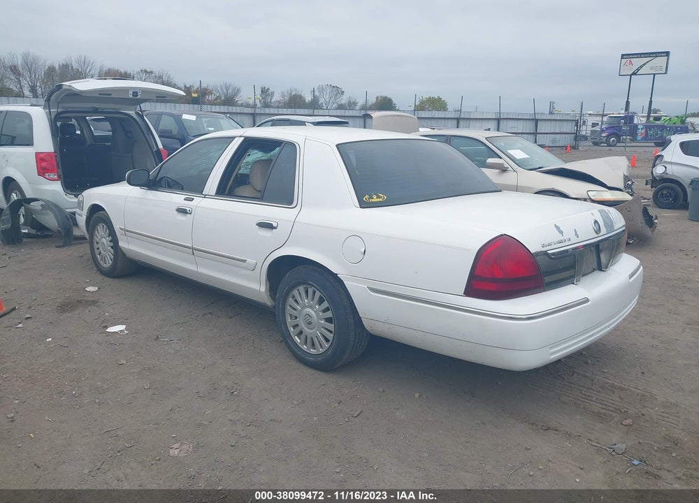 2008 MERCURY GRAND MARQUIS LS VIN: 2MEFM75V18X619956