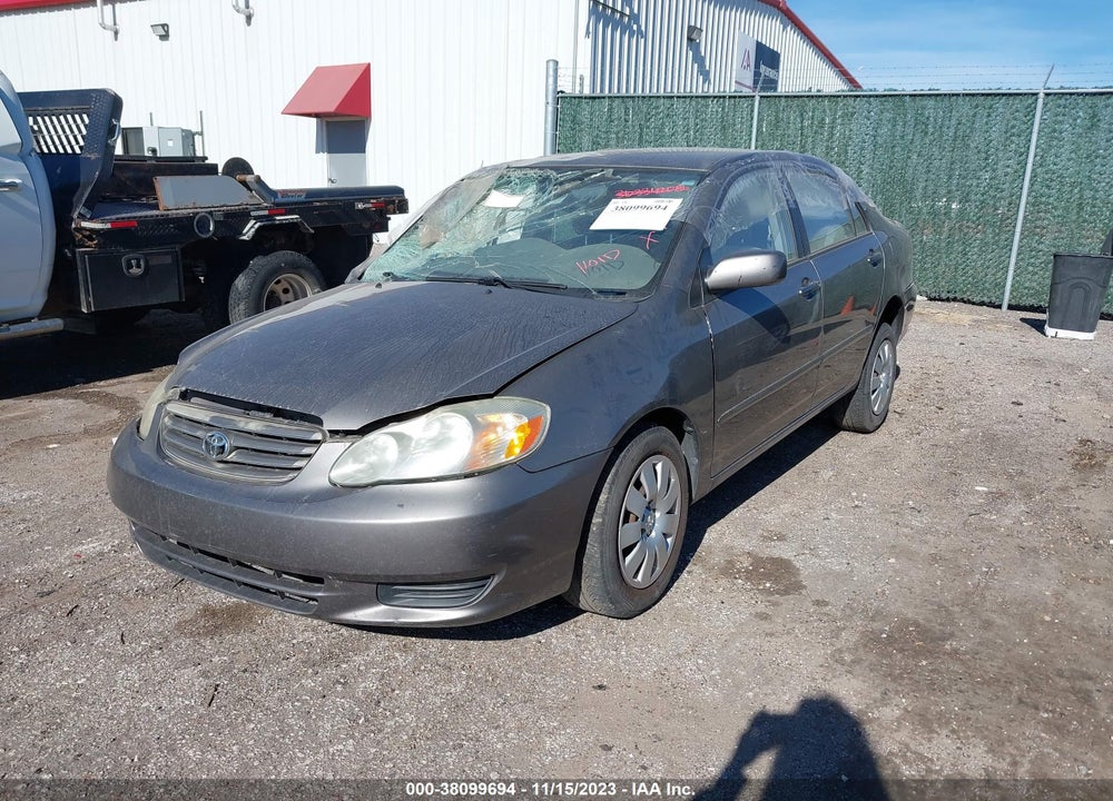 2004 TOYOTA COROLLA LE VIN: 2T1BR32E64C317849