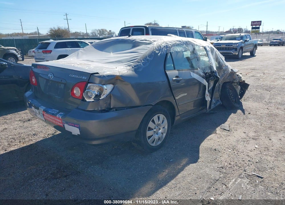 2004 TOYOTA COROLLA LE VIN: 2T1BR32E64C317849