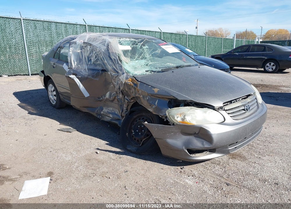 2004 TOYOTA COROLLA LE VIN: 2T1BR32E64C317849
