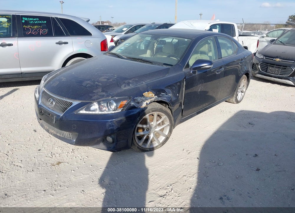 2011 LEXUS IS 250 VIN: JTHCF5C27B5052543