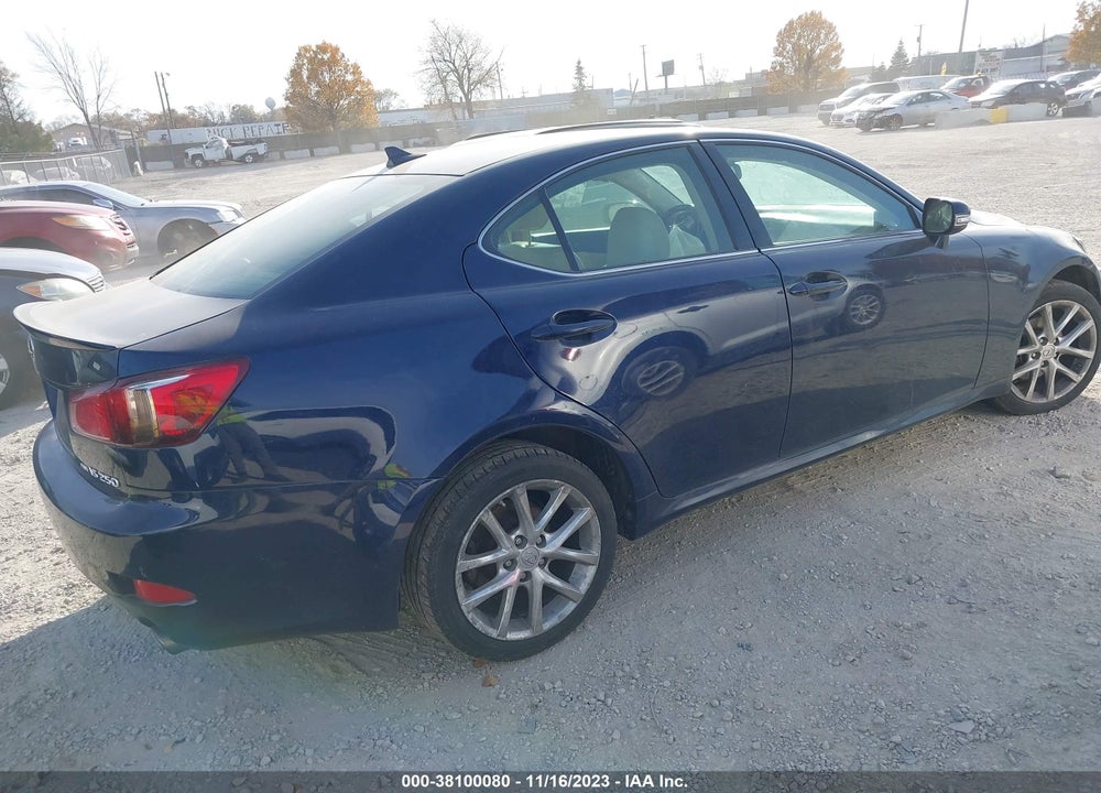 2011 LEXUS IS 250 VIN: JTHCF5C27B5052543