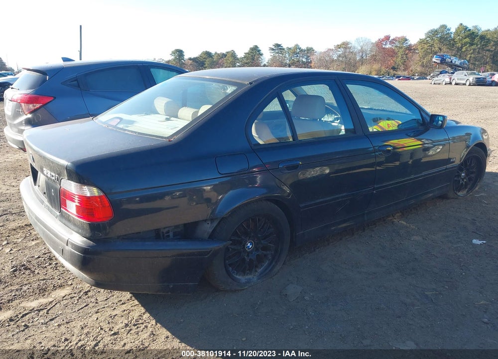 2002 BMW 5 SERIES 530IA VIN: WBADT63472CF14973