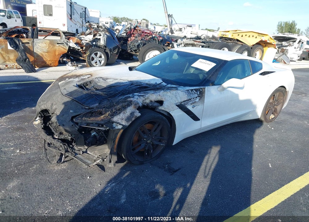 2016 CHEVROLET CORVETTE VIN: 1G1YH2D71G5119650