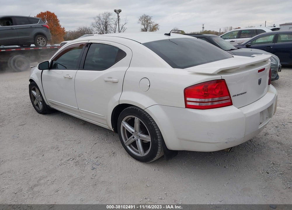 2008 DODGE AVENGER R/T VIN: 1B3LC76M38N673100