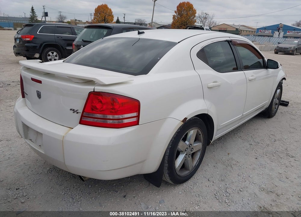 2008 DODGE AVENGER R/T VIN: 1B3LC76M38N673100