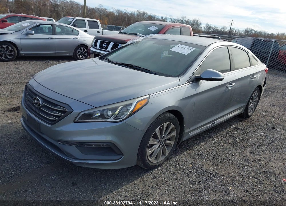 2015 HYUNDAI SONATA SPORT VIN: 5NPE34AFXFH082290